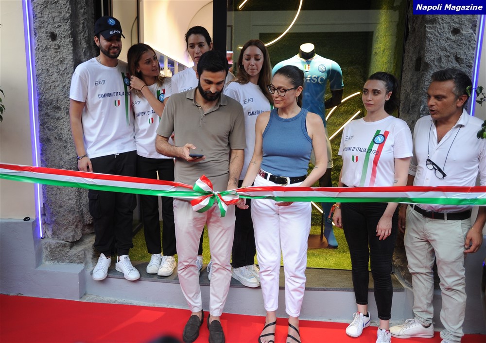 50 FOTO NM - Store SSC Napoli inaugurato in Via Calabritto 18, la nuova era  con Valentina De Laurentis